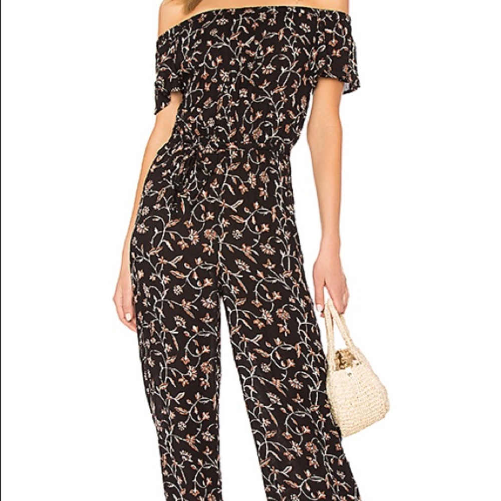 Amuse Society Black Sands Jumpsuit